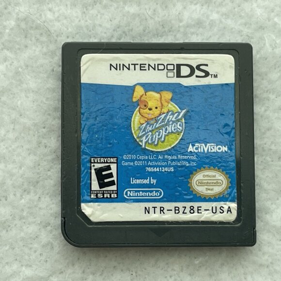 Zhu Zhu Puppies Pets Nintendo DS 2010 Lot Of 2 Game Cartridge Only TESTED WORKS - Picture 2 of 6